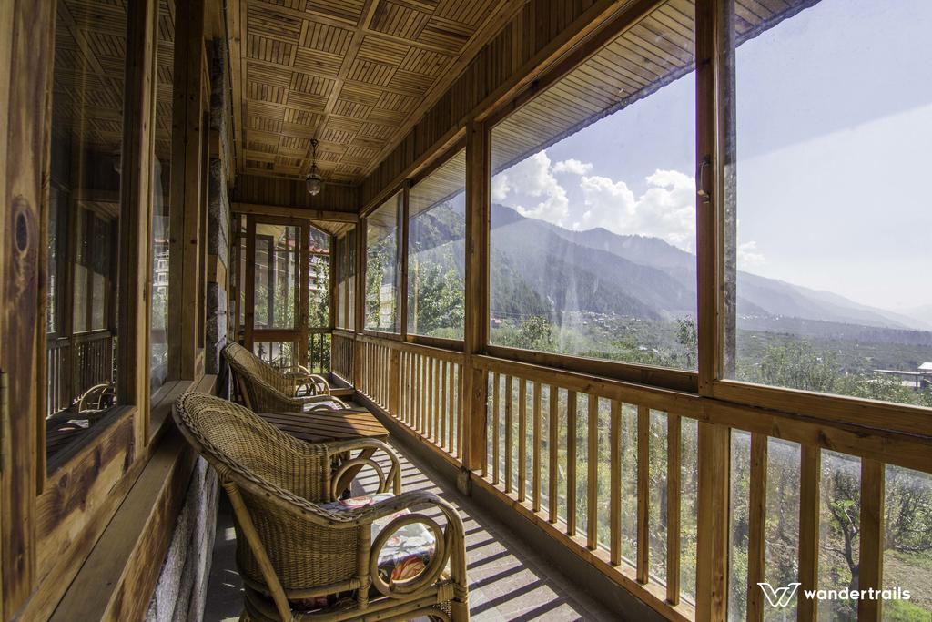 Gurung'S Cottages - A Wandertrails Stay Манали Экстерьер фото